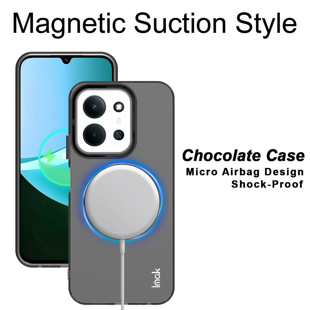 IMAK magnetisk etui til Xiaomi Redmi 15C 4G (EU) (173mm) / 15C 5G (EU) (173mm) / Poco C85 4G (173mm), PC + TPU-bagcover til telefon