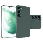 For Samsung Galaxy S23+ 10Pcs / Pack Transparent TPU Phone Back Case Inner Watermark-Free Scratch-resistant Cellphone Cover