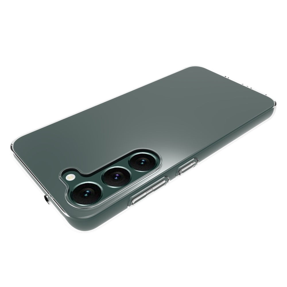 For Samsung Galaxy S23+ 10Pcs / Pack Transparent TPU Phone Back Case Inner Watermark-Free Scratch-resistant Cellphone Cover