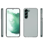 For Samsung Galaxy S23+ 10Pcs / Pack Transparent TPU Phone Back Case Inner Watermark-Free Scratch-resistant Cellphone Cover