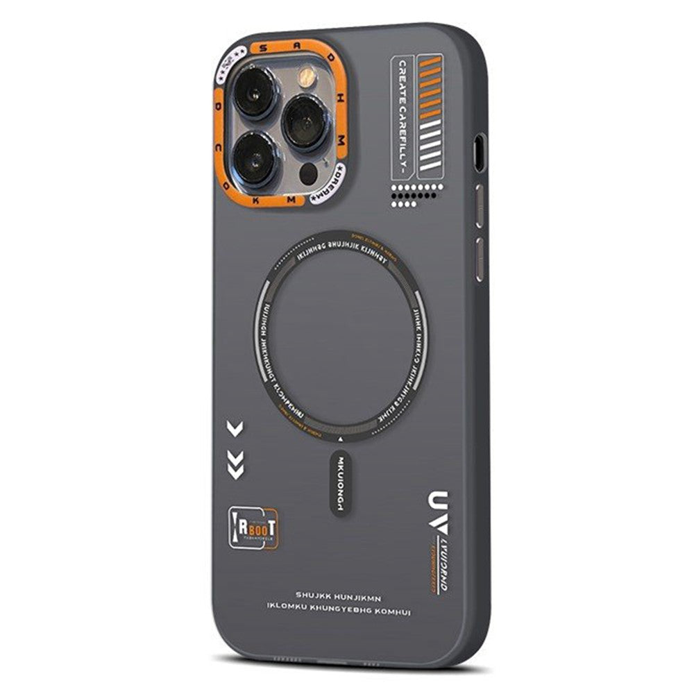 PAIKA M1-serien til iPhone 16 Pro-etui kompatibelt med MagSafe Mat PC + TPU Telefoncover