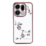 KADEM For Oppo Find X9 Pro 5G Case Flower Rhinestone Decor TPU Phone Cover