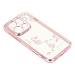 KADEM For Oppo Find X9 Pro 5G Case Flower Rhinestone Decor TPU Phone Cover