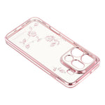KADEM For Oppo Find X9 Pro 5G Case Flower Rhinestone Decor TPU Phone Cover