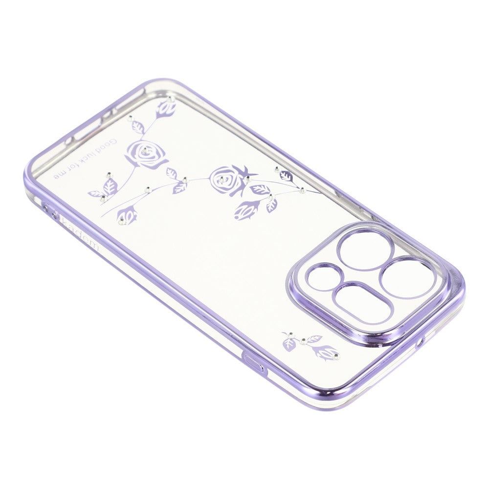 KADEM For Oppo Find X9 5G Case Flower Rhinestone Decor TPU Phone Cover