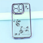 KADEM For Oppo Find X9 5G Case Flower Rhinestone Decor TPU Phone Cover