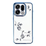 KADEM For Oppo Find X9 5G Case Flower Rhinestone Decor TPU Phone Cover