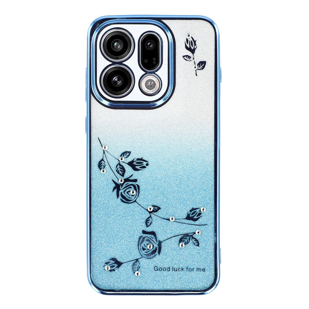 KADEM For Oppo Find X9 5G Case Flower TPU Flexible Gradient Phone Cover