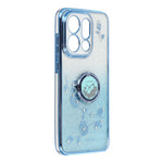 KADEM Til Oppo Find X9 5G Cover Ring Kickstand TPU Blomster Telefoncover Gradient Glitter