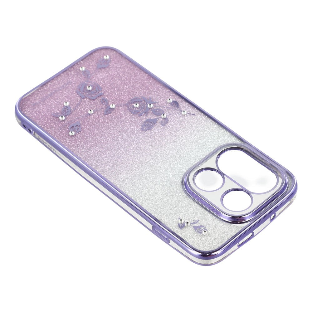KADEM För OnePlus 15 5G Skal Blomma TPU Flexibelt Gradient Mobilskal