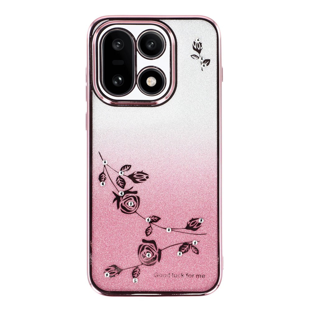 KADEM For OnePlus 15 5G Case Flower TPU Flexible Gradient Phone Cover