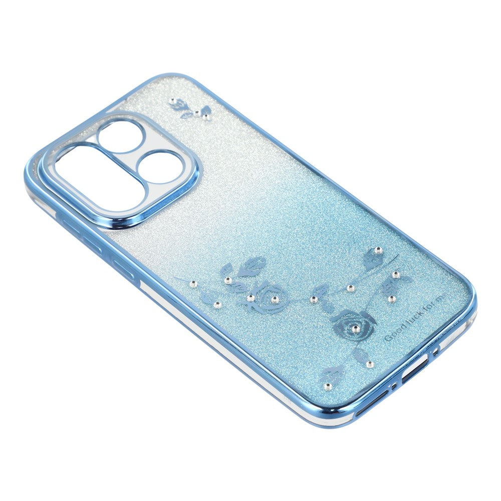 KADEM För OnePlus 15 5G Skal Blommönster TPU Gradient Mobilskal med Snoddar