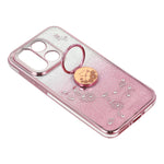KADEM För OnePlus 15 5G Skal Ring Stativ TPU Blommor mobilskal Gradient Glitter