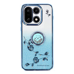 KADEM För OnePlus 15 5G Skal Ring Stativ TPU Blommor mobilskal Gradient Glitter