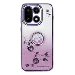KADEM För OnePlus 15 5G Skal Ring Stativ TPU Blommor mobilskal Gradient Glitter
