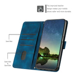 For Honor Magic8 Lite 5G / X9d 5G / X70 5G Leather Case Imprinted Triangle Phone Cover with Hand Strap