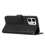 Leather Phone Case For Oppo F31 5G / A6 Pro 5G / 4G Foldable Stand Wallet Flip Cover with Strap
