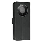 For Honor Magic8 Lite 5G / X9d 5G / X70 5G Leather Phone Case Foldable Stand Wallet Flip Cover with Strap