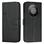 For Honor Magic8 Lite 5G / X9d 5G / X70 5G Leather Phone Case Foldable Stand Wallet Flip Cover with Strap