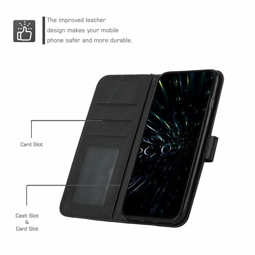 For Honor Magic8 Lite 5G / X9d 5G / X70 5G Leather Phone Case Foldable Stand Wallet Flip Cover with Strap