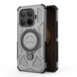 Xiaomi 15T Pro Magnetiskt Skal Roterande Metallstativ Stötsäkert PC + TPU mobil Baksida