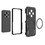 Oppo F31 Pro 5G Magnetiskt Skal Butterfly Armor Hollow Värmeavledande PC + TPU mobilskal