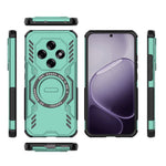 Oppo F31 Pro 5G Magnetiskt Skal Butterfly Armor Hollow Värmeavledande PC + TPU mobilskal