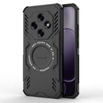 Oppo F31 Pro 5G Magnetiskt Skal Butterfly Armor Hollow Värmeavledande PC + TPU mobilskal