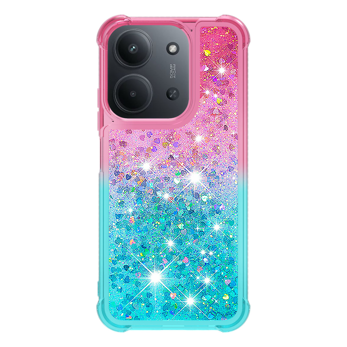 For Xiaomi Redmi 15C 5G (EU) (173mm) / Xiaomi Redmi 15C 4G (EU) (173mm) TPU Case Gradient Quicksand Phone Back Cover
