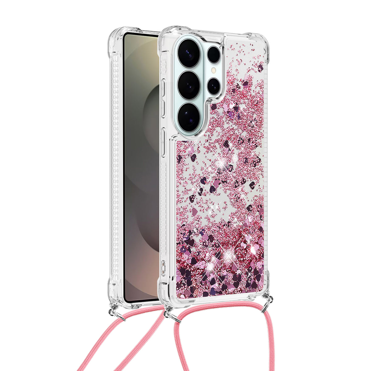 Samsung Galaxy S26 Ultra TPU-skal Quicksand mobilskal med Snodd