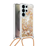 Samsung Galaxy S26 Ultra TPU-skal Quicksand mobilskal med Snodd
