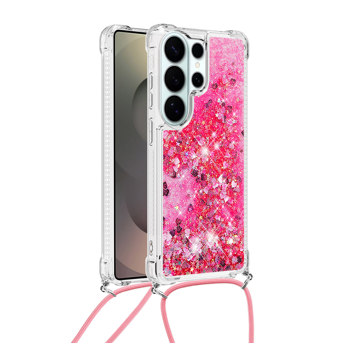 Samsung Galaxy S26 Ultra TPU-skal Quicksand mobilskal med Snodd