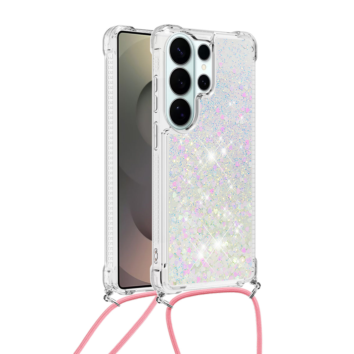 Samsung Galaxy S26 Ultra TPU-skal Quicksand mobilskal med Snodd