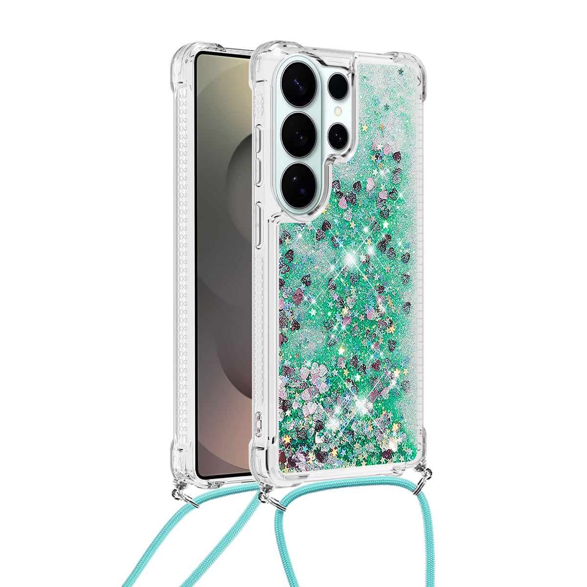 Samsung Galaxy S26 Ultra TPU-skal Quicksand mobilskal med Snodd