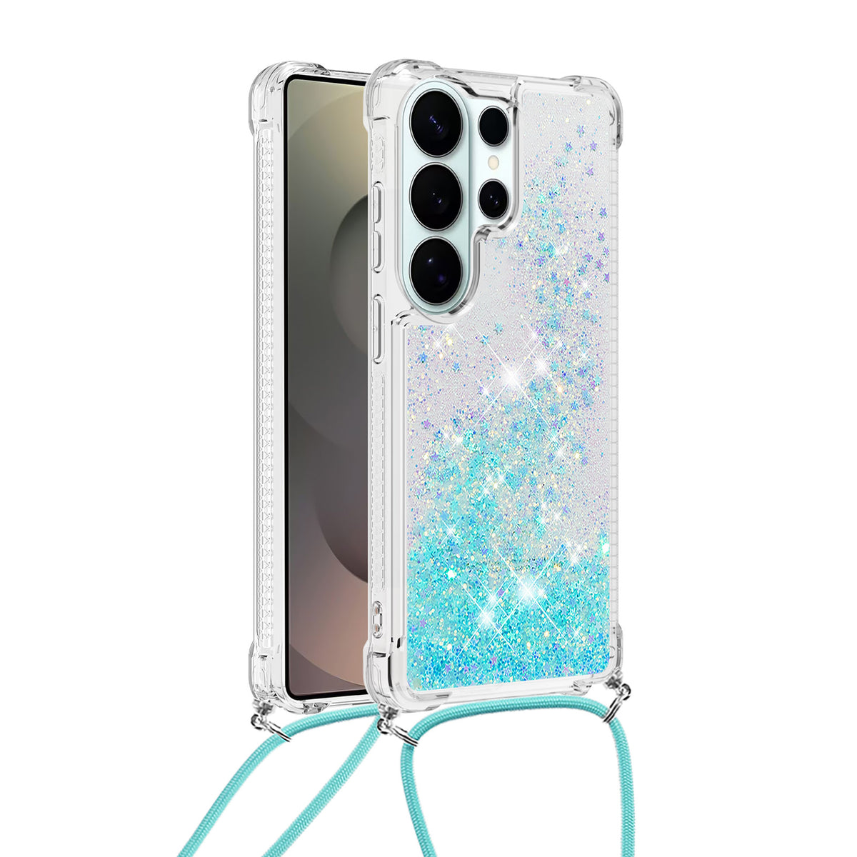 Samsung Galaxy S26 Ultra TPU-skal Quicksand mobilskal med Snodd
