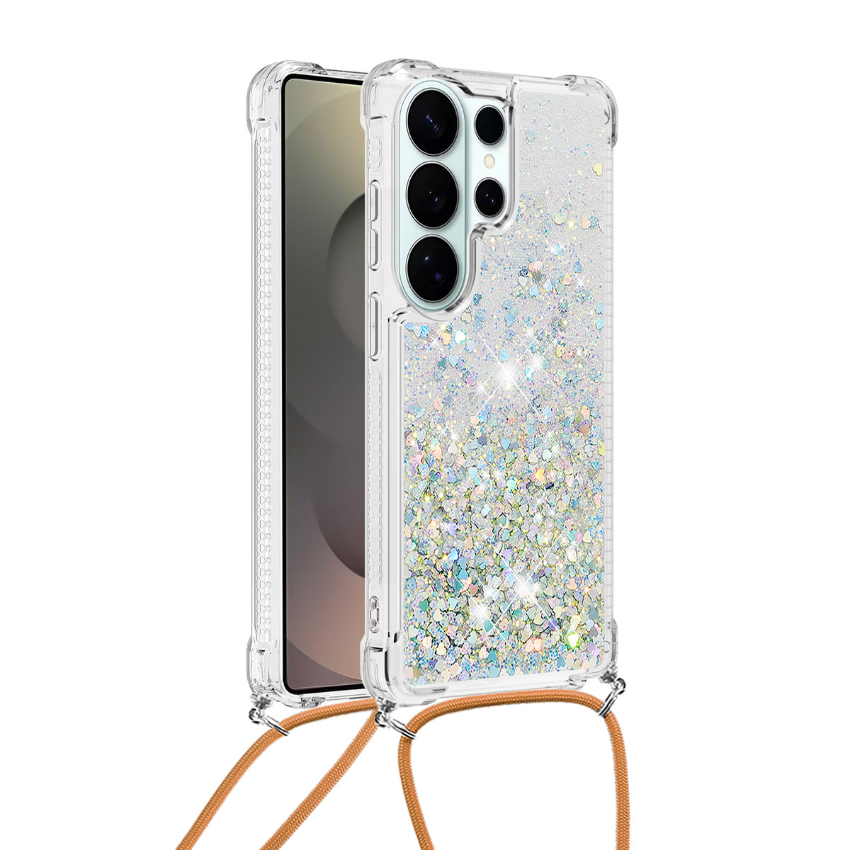 Samsung Galaxy S26 Ultra TPU-skal Quicksand mobilskal med Snodd