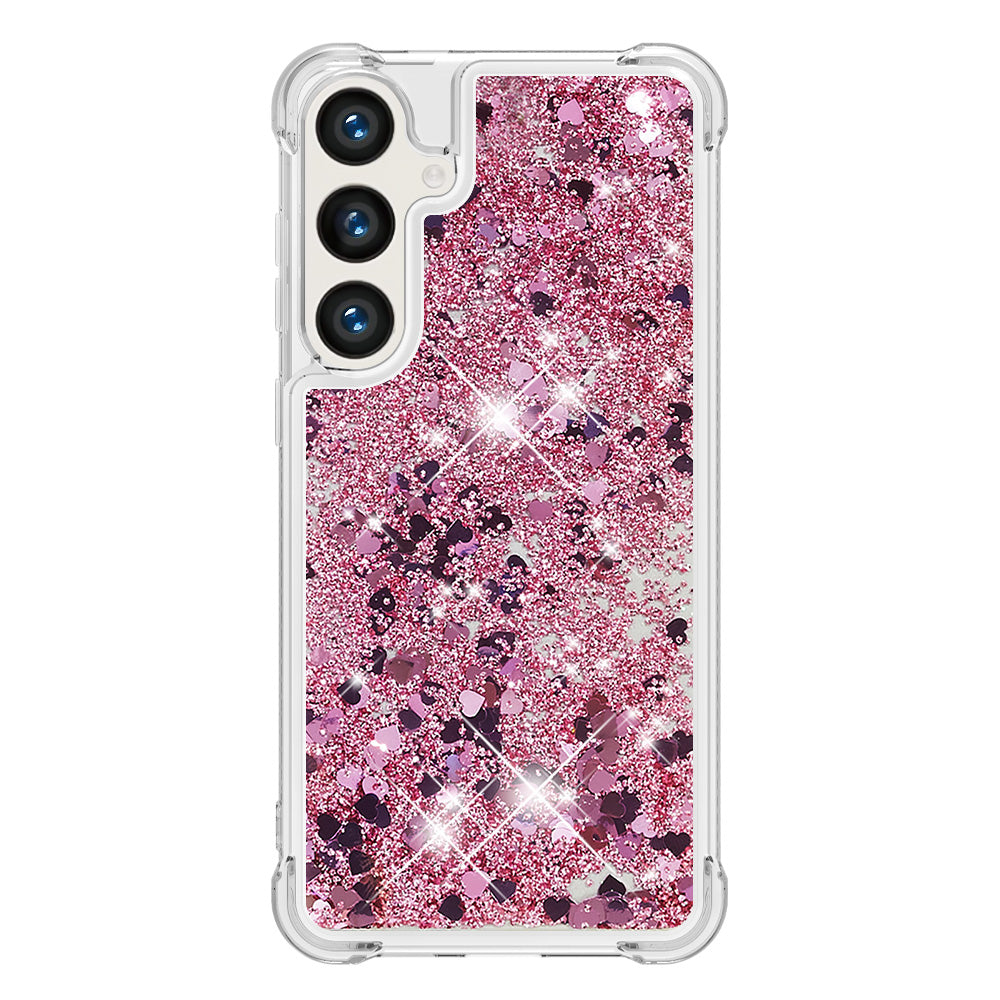 Samsung Galaxy S27 / S26 TPU-skal Glitter Quicksand Stötsäkert mobilbaksida