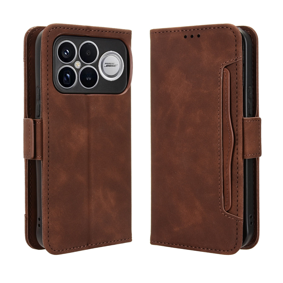 For Xiaomi Poco F8 Ultra / Redmi K90 Pro Max 5G Leather Case Phone Wallet Cover with Multiple Card Slots
