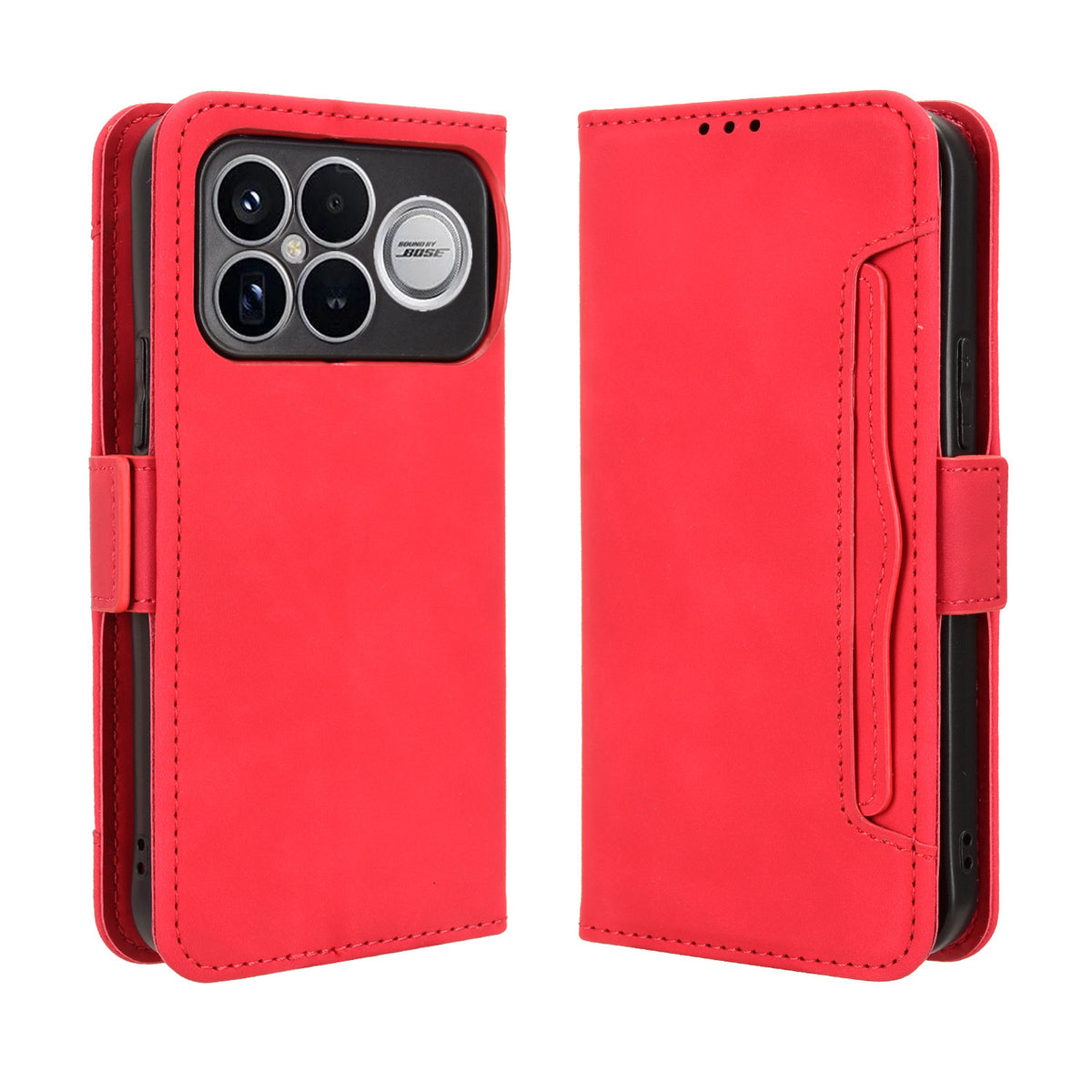 For Xiaomi Poco F8 Ultra / Redmi K90 Pro Max 5G Leather Case Phone Wallet Cover with Multiple Card Slots