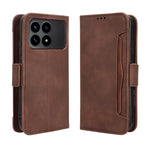 For Xiaomi Poco F8 Pro 5G / Redmi K90 5G Leather Case Phone Wallet Cover with Multiple Card Slots