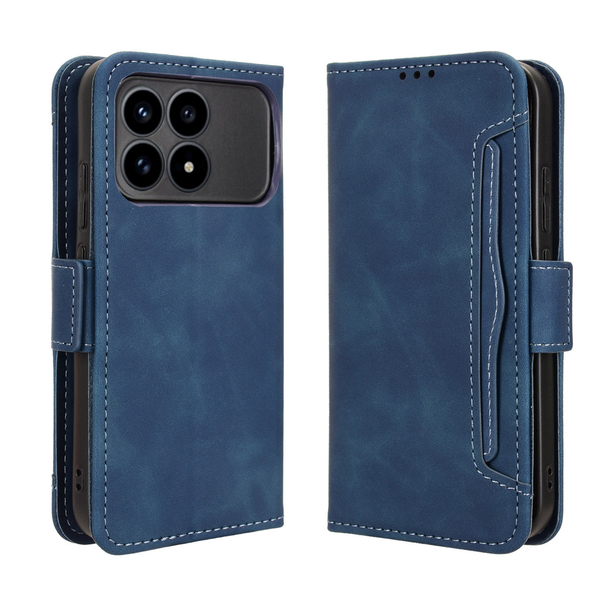 For Xiaomi Poco F8 Pro 5G / Redmi K90 5G Leather Case Phone Wallet Cover with Multiple Card Slots