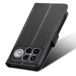 Xiaomi Poco F8 Ultra / Redmi K90 Pro Max 5G Läderplånboksfodral med rem Diamantstruktur mobilskal