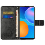 Samsung Galaxy S23 Fjärilsblomma Präglat PU-läder mobilskal Plånbok Handsfree-stativ Smartphone-fodral