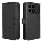 For Xiaomi Poco F8 Pro 5G / Redmi K90 5G Leather Wallet Case with Strap Diamond Texture Phone Cover