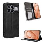 For Xiaomi Poco F8 Ultra / Redmi K90 Pro Max 5G Leather Case Wallet Stand Retro Texture Phone Cover