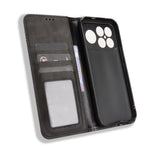 For Xiaomi Poco F8 Ultra / Redmi K90 Pro Max 5G Leather Case Wallet Stand Retro Texture Phone Cover