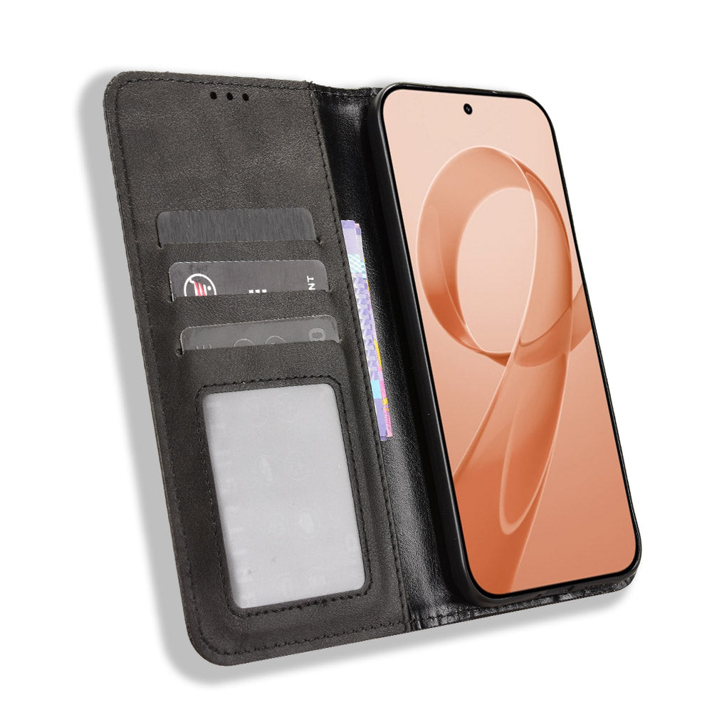 For Xiaomi Poco F8 Ultra / Redmi K90 Pro Max 5G Leather Case Wallet Stand Retro Texture Phone Cover