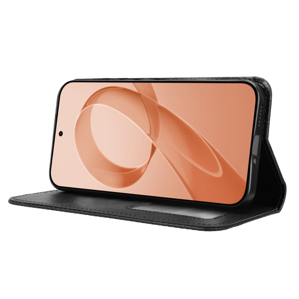 For Xiaomi Poco F8 Ultra / Redmi K90 Pro Max 5G Leather Case Wallet Stand Retro Texture Phone Cover