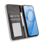 For Xiaomi Poco F8 Pro 5G / Redmi K90 5G Leather Case Wallet Stand Retro Texture Phone Cover