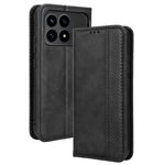 For Xiaomi Poco F8 Pro 5G / Redmi K90 5G Leather Case Wallet Stand Retro Texture Phone Cover